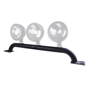 Jeep Wrangler TJ Light Bar - Front Bumper - Rugged Ridge - Textured - Black - `97-`06